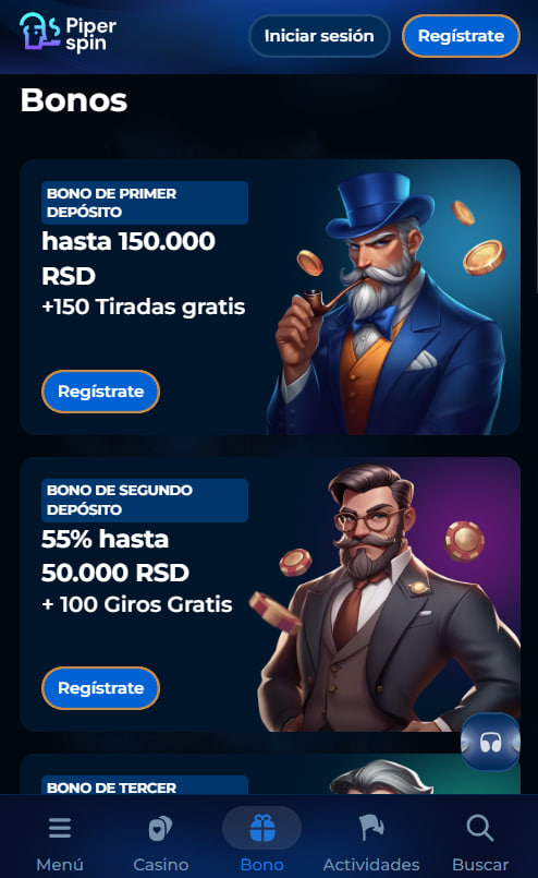 PiperSpin Casino App
