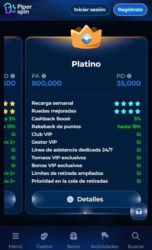 PiperSpin Casino