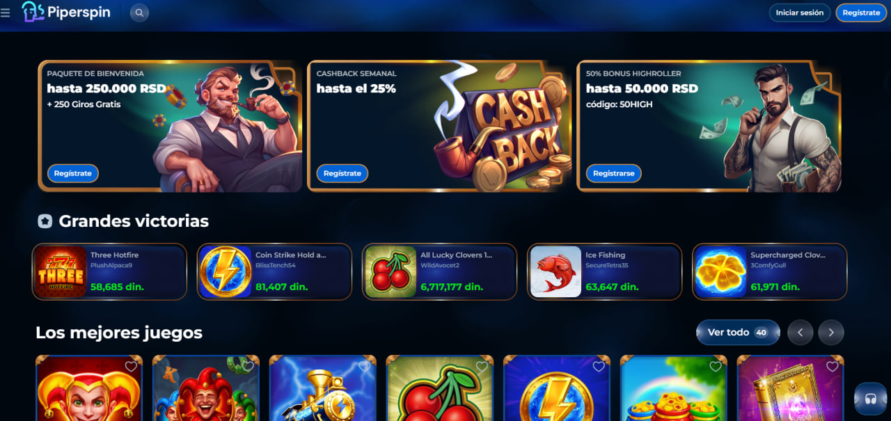 PiperSpin Casino